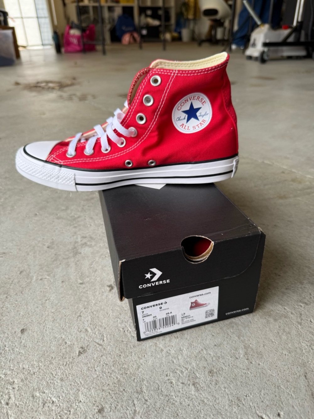 Converse Red Kids' High Top Sneakers